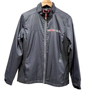 New Balance Running Jacket, Reflective Accents, Gray, M